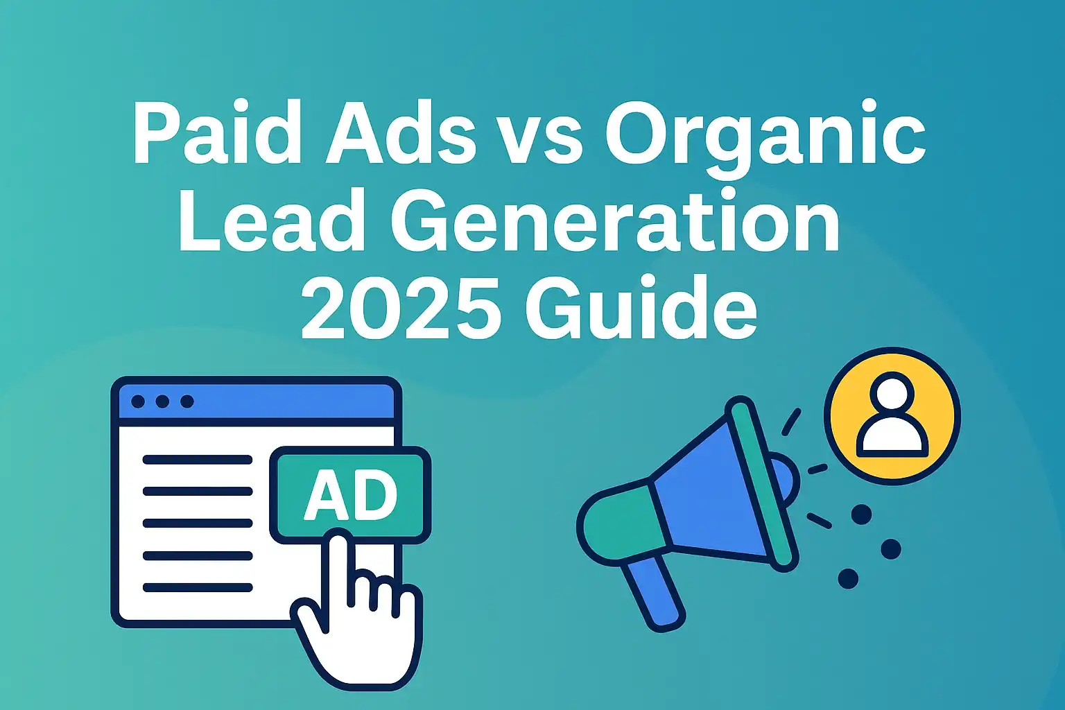 Paid Ads vs Organic Lead Generation 2025 Guide